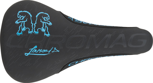 Chromag Overture Saddle - black-blue/136 mm