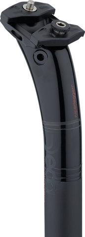 DEDA Tija de sillín Superleggero Carbon - polish on black/31,6 mm / 350 mm / SB 25 mm