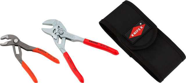 Knipex Zangenset Cobra und Zangenschlüssel in Werkzeuggürteltasche - universal/universal