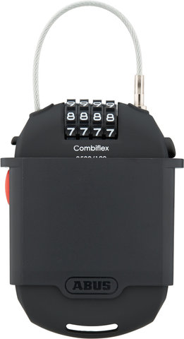 ABUS Combiflex 2503 Kabelschloss mit UCH Hülle - black/120 cm