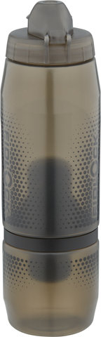 FIDLOCK TWIST Trinkflasche 800 ml mit bottle connector - transparent-schwarz/800 ml