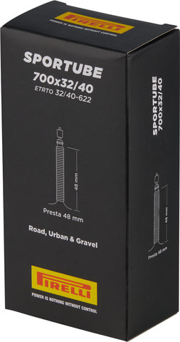 Pirelli Cámara de aire SporTube para 28" - universal/32-40 x 622 SV 48 mm
