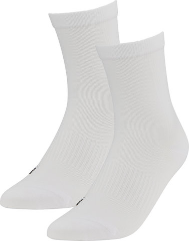 ASSOS Essence High Socken - 2er Pack - holy white/39-42
