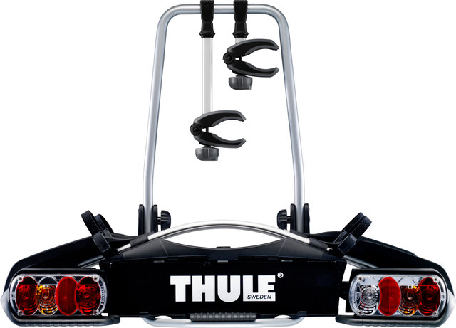 Thule Porte-Vélo EuroWay G2 pour l'Attelage pour Remorque - black-aluminium/universal