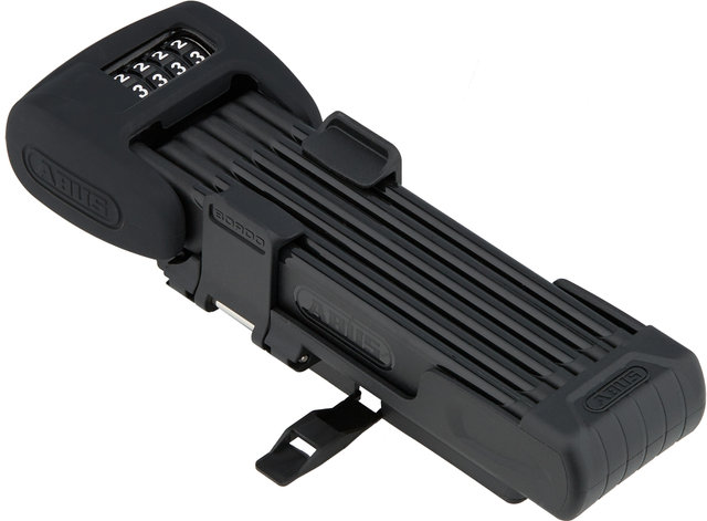 ABUS Candado plegable Bordo Combo 6000C LED con soporte SH - black/90 cm