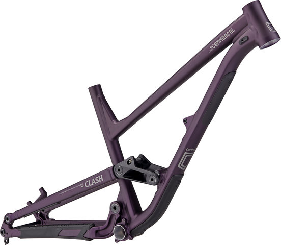 COMMENCAL Clash 27,5" Rahmenkit mit Fox Float X2 Dämpfer - metallic purple/L