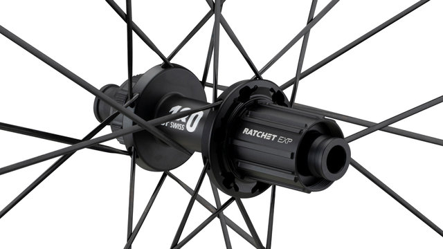 DT Swiss Juego de ruedas ARC 1100 DICUT 50 Carbon Disc Center Lock 27,5" - negro/27,5" set (RD 12x100 + RT 12x142) Shimano