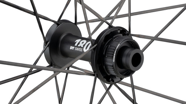 DT Swiss Juego de ruedas ARC 1100 DICUT 50 Carbon Disc Center Lock 28" - negro/28" set (RD 12x100 + RT 12x142) Shimano