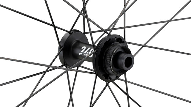 DT Swiss Juego de ruedas ARC 1400 DICUT 50 Carbon Disc Center Lock 27,5" - negro/27,5" set (RD 12x100 + RT 12x142) Shimano