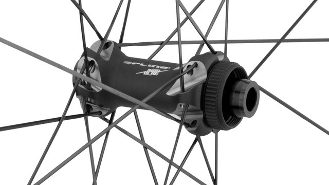 DT Swiss PRC 1400 SPLINE 35 Center Lock Disc Carbon 28" Wheelset - UD Carbon/28" set (front 12x100 + rear 12x142) Shimano