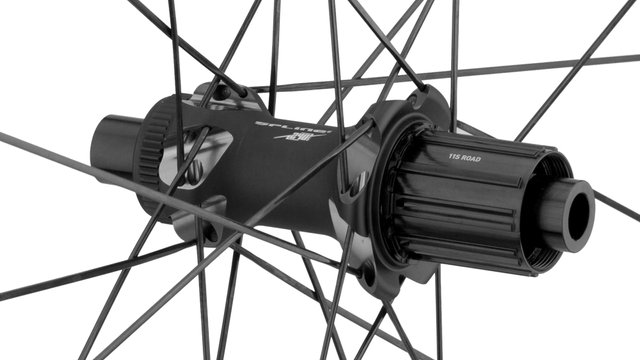 DT Swiss PRC 1400 SPLINE 35 Center Lock Disc Carbon 28" Wheelset - UD Carbon/28" set (front 12x100 + rear 12x142) Shimano