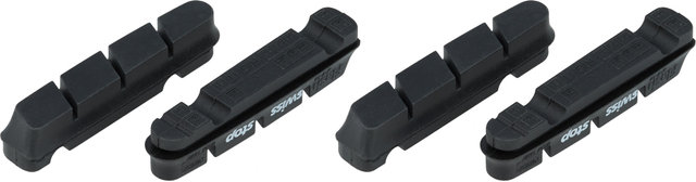 Swissstop Gomas de freno Cartridge FlashPro para Shimano/SRAM/Campagnolo - original black/universal