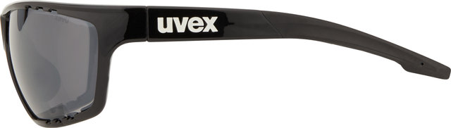 uvex sportstyle 706 Sportbrille - black/mirror silver