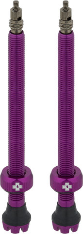 Muc-Off Valves Tubeless V2 - purple/SV 80 mm