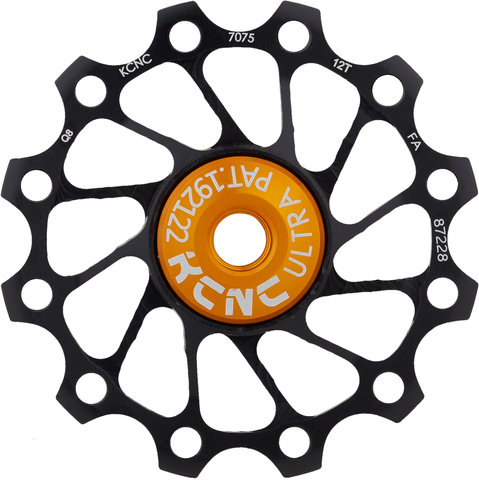 KCNC Jockey Wheel Ultra Light Schalträdchen - schwarz/12 Zähne