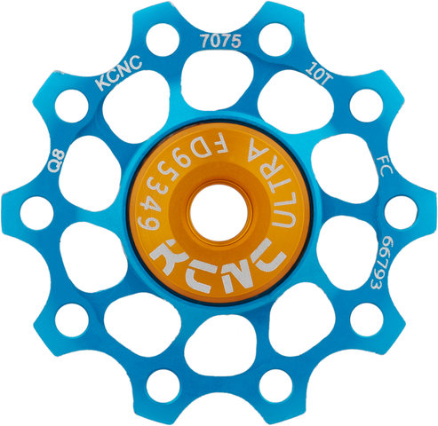 KCNC Jockey Wheel Ultra Light Schalträdchen - blau/10 Zähne