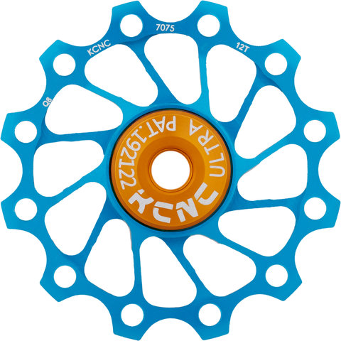KCNC Jockey Wheel Ultra Light Schalträdchen - blau/12 Zähne