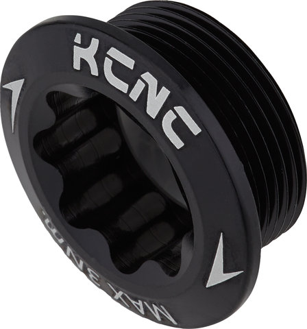 KCNC Left Crank Bolt for Shimano - black/Shimano
