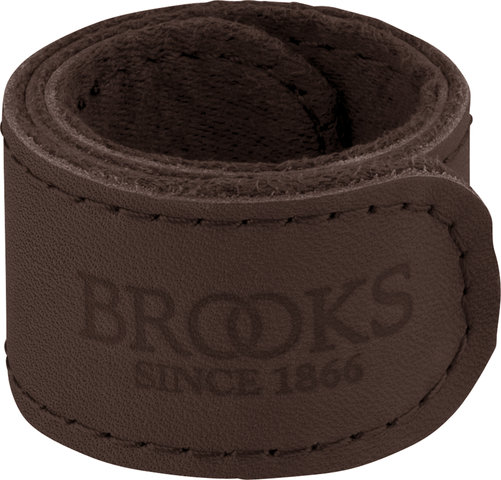 Brooks Sangle pour Pantalon Trouser Strap en Cuir Véritable - brown/universal