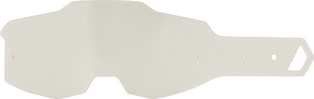 100% Standard Tear-Offs Abreißvisiere für Armega Goggle - 20 Stk. - clear/universal