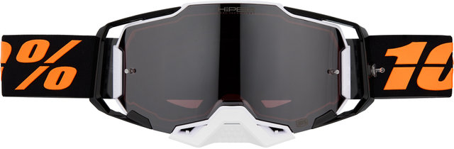 100% Masque Armega Goggle Hiper Mirror Lens - blacktail/hiper silver mirror