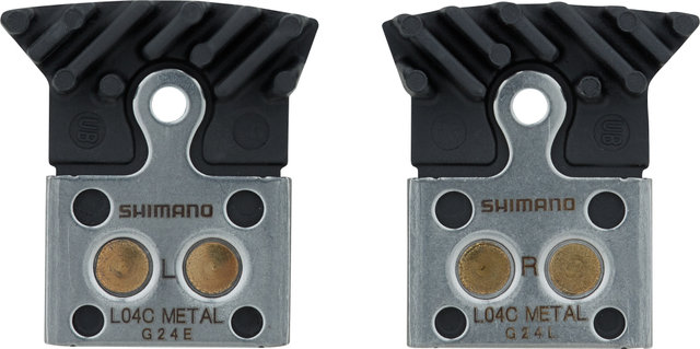 Shimano Pastillas de frenos L04C-MF para Flat Mount - universal/metal
