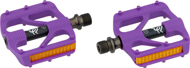 EARLY RIDER P1 Resin Platform Pedals for 14"-16" Kids Bikes - purple/universal