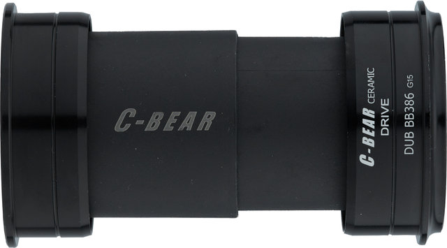 C-BEAR BB386EVO SRAM DUB Gen2 Cyclocross Innenlager 46 x 86,5 mm - schwarz/BB386EVO