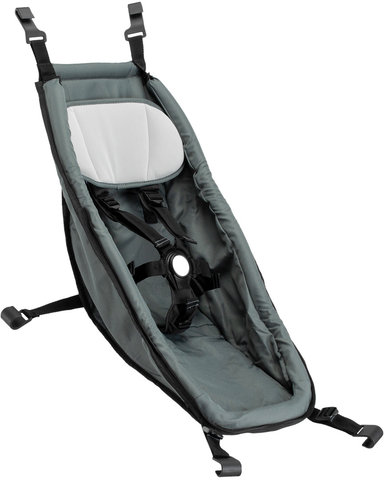 Croozer Baby Seat for Kids Trailer - graphite blue/universal