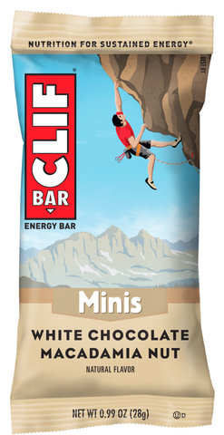 CLIF Bar Mini Barres Énergétiques - 10 pièces - white chocolate macadamia/280 g