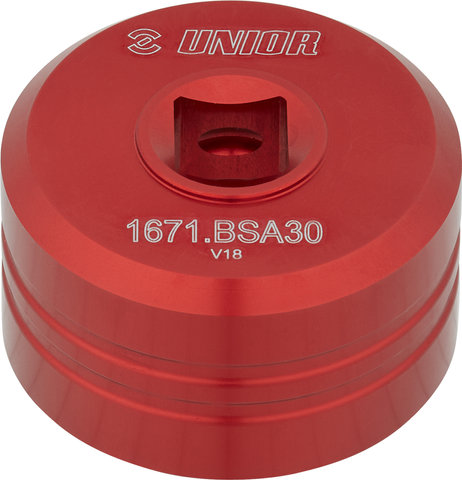 Unior Bike Tools Innenlagerwerkzeug 1671.BSA30 - red/universal