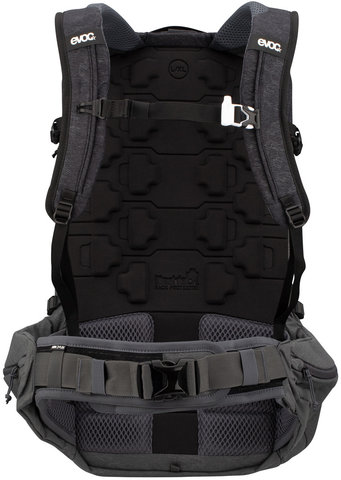 evoc Mochila con protección integrada Trail Pro 26 - black-carbon grey/L/XL