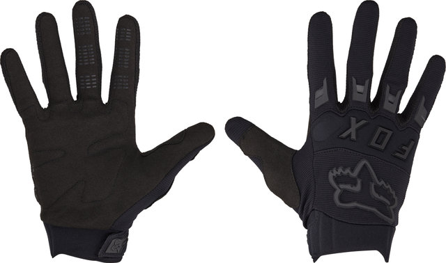 Fox Head Dirtpaw Ganzfinger-Handschuhe - black-black/M