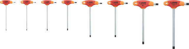 Unior Bike Tools Innensechskant-Stiftschlüsselset mit T-Griff 193HX - red/universal