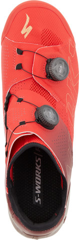 Specialized S-Works Ares Road Shoes - flo red-maroon/43
