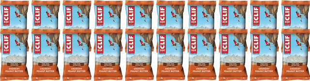 CLIF Bar Barre Énergétique - 20 pièces - crunchy peanut butter/1360 g
