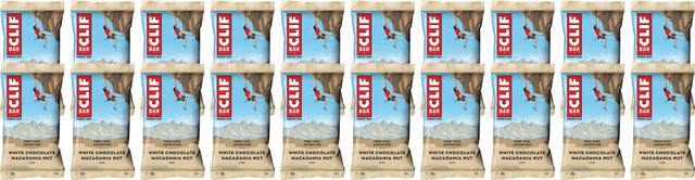 CLIF Bar Energy Bar - 20 Pack - white chocolate macadamia/1360 g