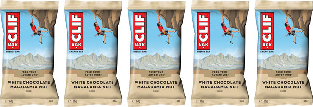 CLIF Bar Barre Énergétique - 5 pièces - white chocolate macadamia/340 g