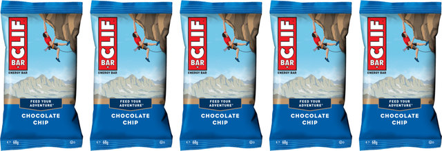 CLIF Bar Energy Bar - 5 Pack - chocolate chip/340 g