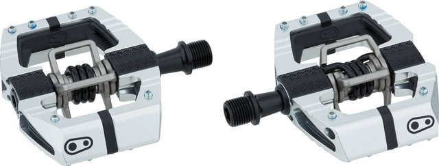 crankbrothers Mallet E LS Klickpedale - hp silver/universal