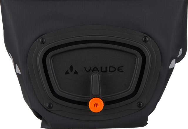 VAUDE Aqua Front Light Front Panniers - black uni/22 litres