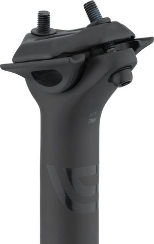 LEVELNINE Universal 350 mm Carbon Seatpost - black stealth/27.2 mm / 350 mm / SB 0 mm