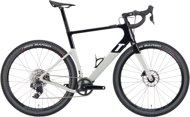 3T Bici Gravel eléctrica Exploro RaceMax Boost Rival XPLR Carbon 27,5" - black-grey/M