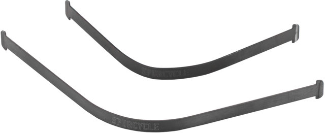 SPURCYCLE Timbre de acero inoxidable BLACK Bell - black/universal