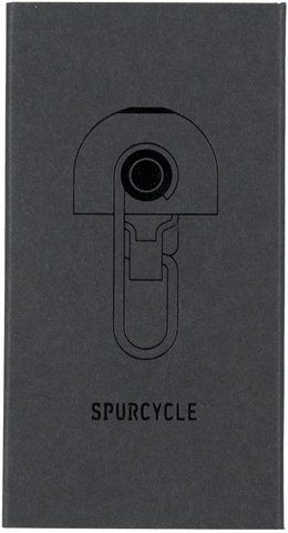 SPURCYCLE BLACK Bell Edelstahl Klingel - black/universal