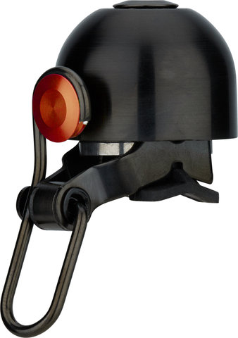 SPURCYCLE Stainless Steel Bell - Black - black-orange/universal