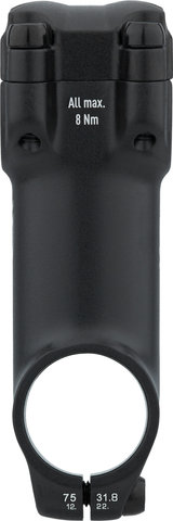 LEVELNINE Universal 31.8 Vorbau - black stealth/75 mm 6°