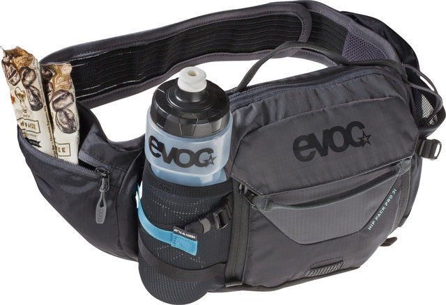 evoc Hip Pack Pro Hüfttasche - black carbon-grey/3 Liter