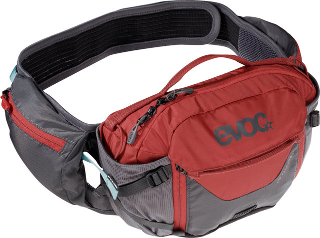 evoc Hip Pack Pro Hüfttasche - carbon-grey chili-red/3 Liter