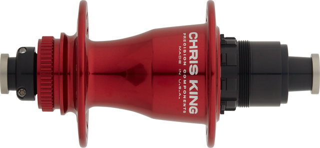 Chris King Boost Disc Center Lock HR-Nabe - red/12 x 148 mm / 28 Loch / SRAM XD